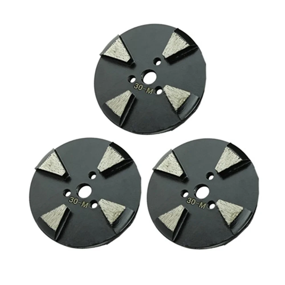 Diamond Grinding Pads 3 Inch D83mm Metal Bond Floor Disc For Grinding Machine 9PCS