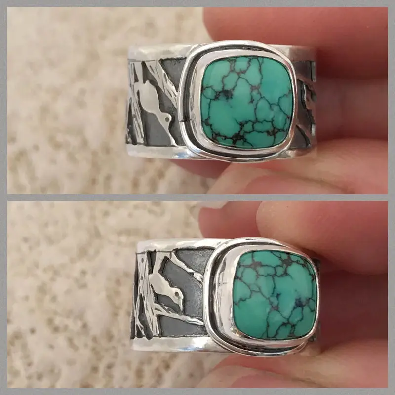 Cross-border E-commerce Fashion Retro Ring Female European and American Ring Creative Simple and Exquisite Jewelry Female