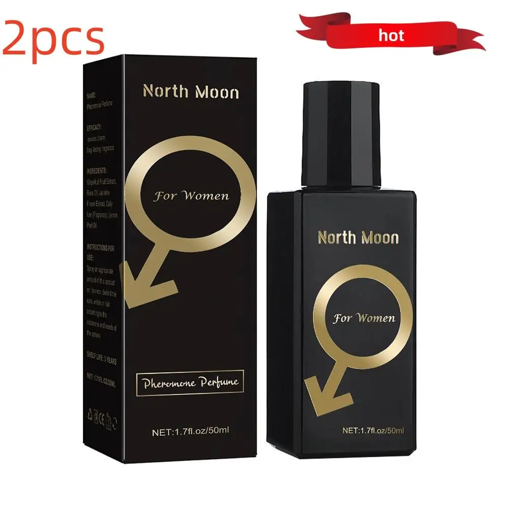 2PCS Sex Perfume Pheromone Perfume Flirting Perfume for Men/Women Body Spray Oil with Attract The Opposite Sex Flirt Perfume