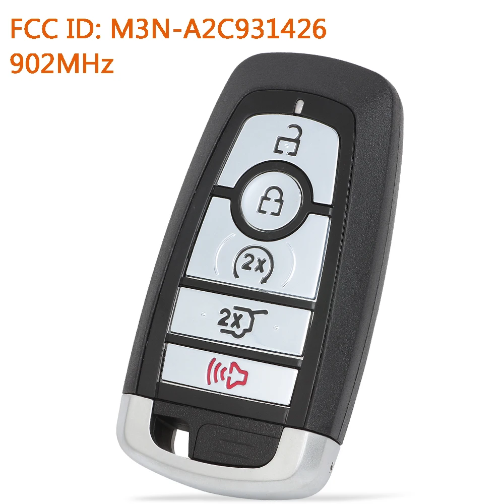 

M3N-A2C931426 for Ford Escape Escape Bronco Explorer Expedition Edge 2017 2018 2019 2020 2021 2022 2023 Remote Key Fob 164-R8198