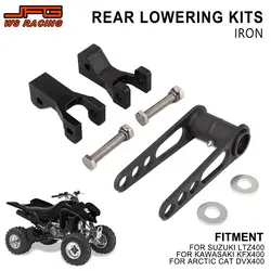 Kit de descenso de piezas de motocicletas, enlace inferior ajustable ATV para SUZUKI Z400 LTZ400 KFX400 DVX400 KFX450R Z LTZ KFX DVX 400 KFX 450R