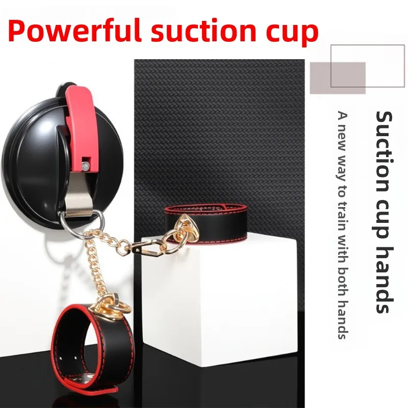 Bathroom BDSM Bondage Kit – Suction Cup Wall Handcuffs for Couples, SM Play & Punishment Props Sex Products