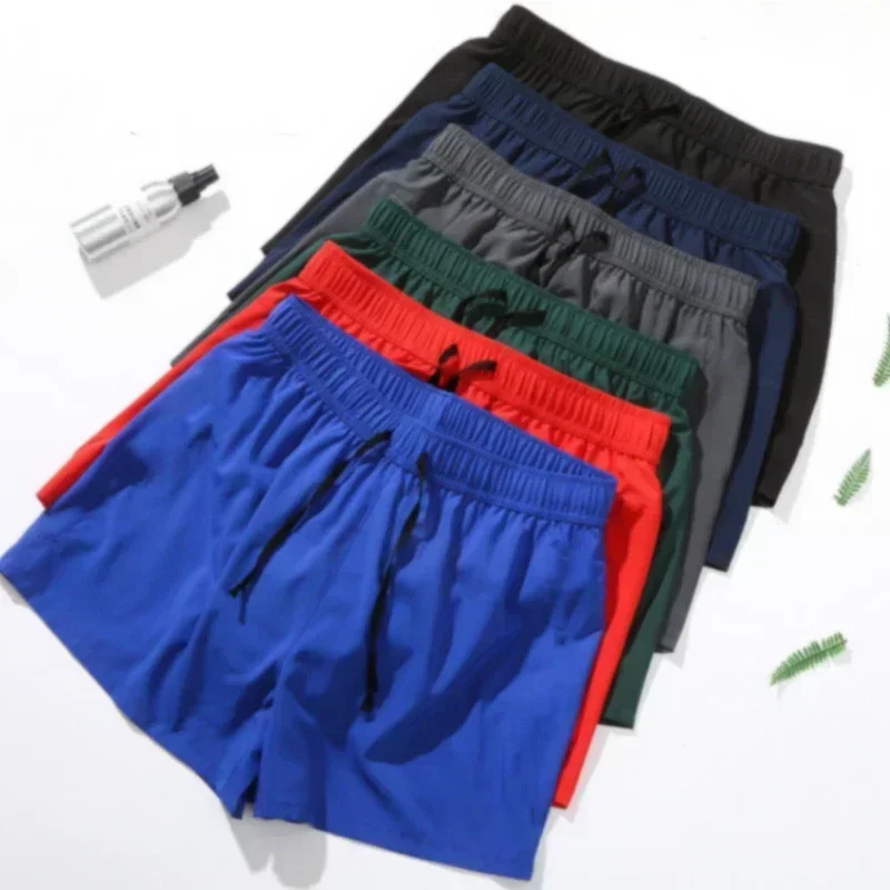 Running Cargo Shorts Quick-dry Beach Trousers Sports Short Pants Men Elastic Joggers Bodybuilding Shorts Casual Homme Sweatpants