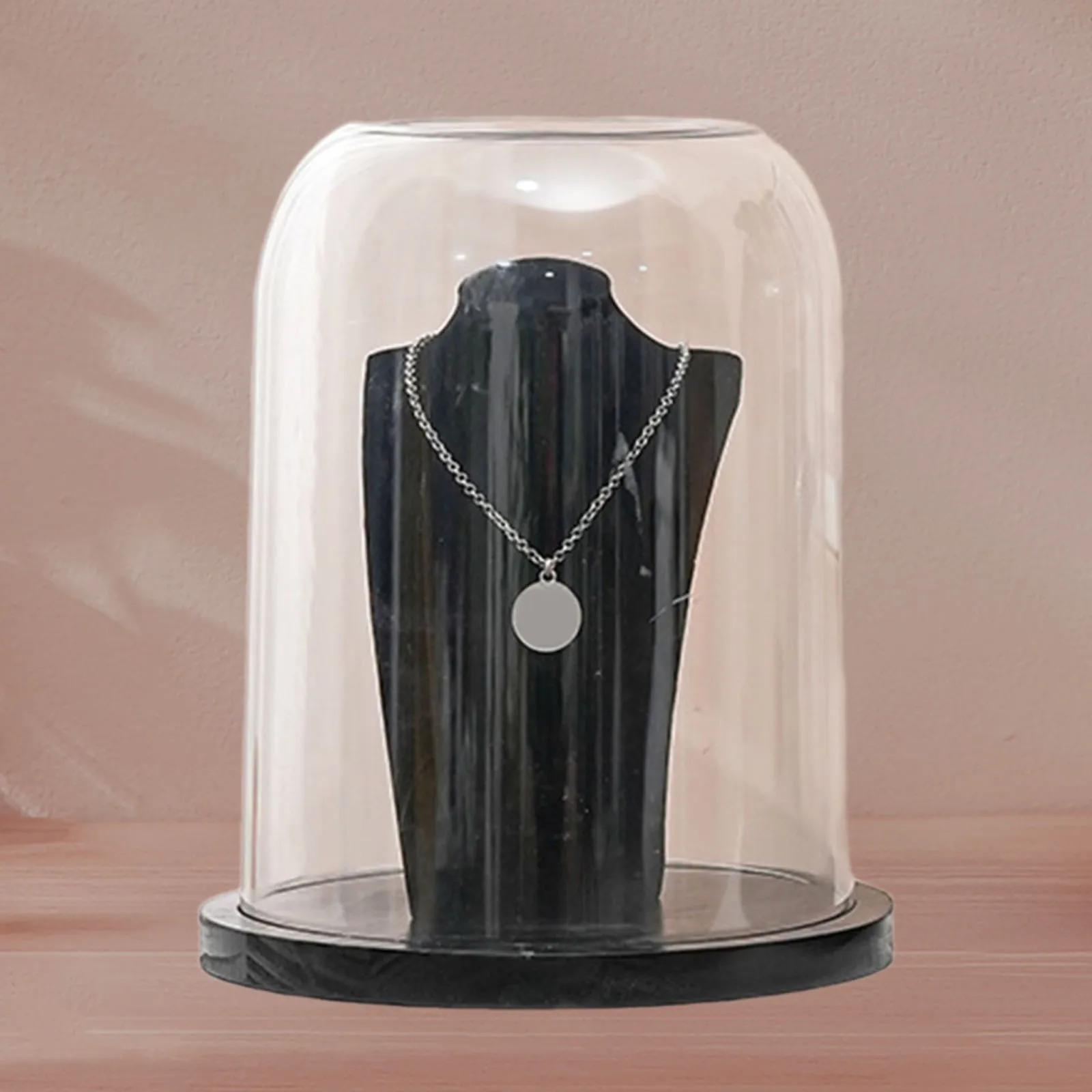 Transparent Pet Functional Handmade Jewelry Storage Box Toy Cylindrical Large Capacity Storage Dust Cover Showcase Bell Jar Cove