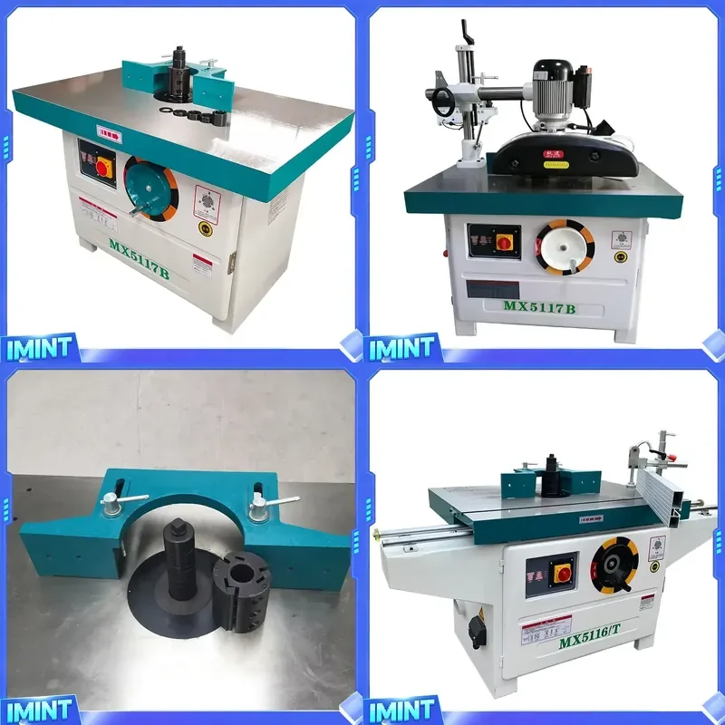 MX5117B Woodworking Vertical Milling Machine Wood Spindle Shaper Spindle Moulder Machine