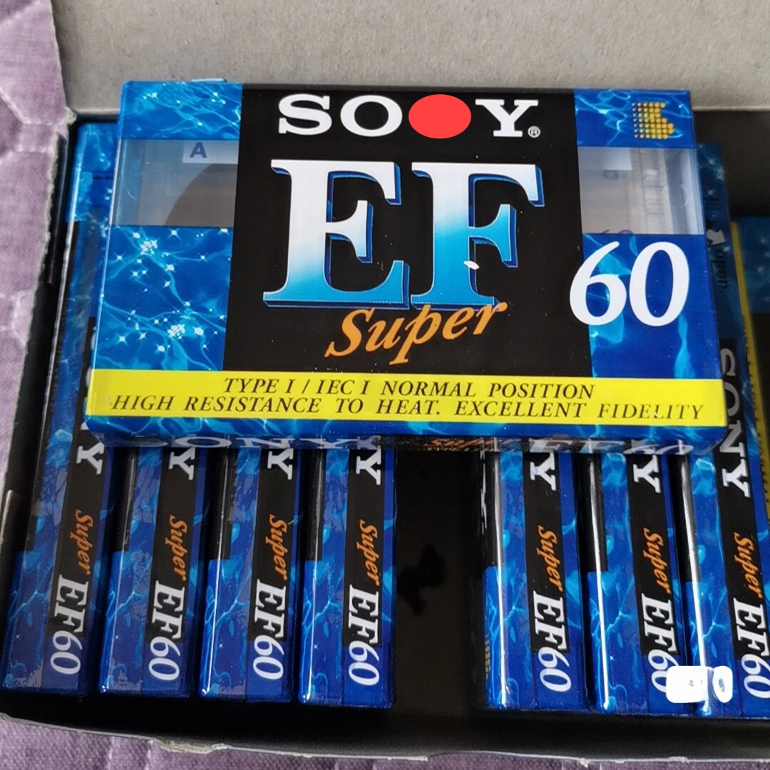 EF60 Blank Audio Recording Cassette Tape 60 Minute - Sealed (Single)