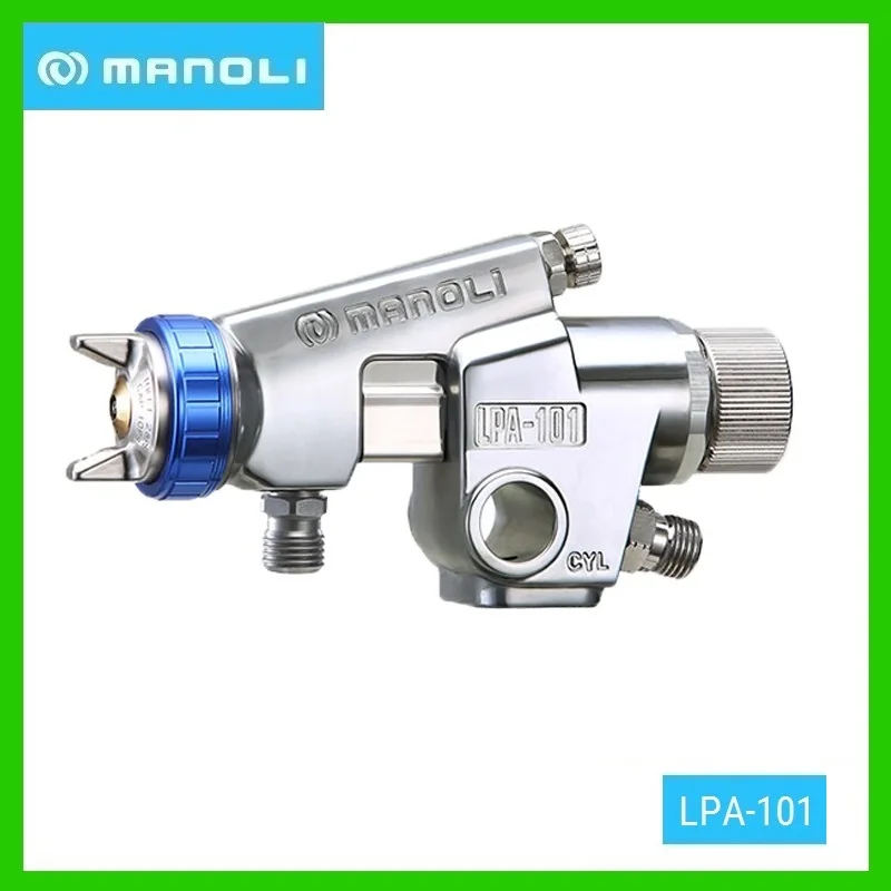 MANOLI LPA-101 Low-Pressure Automatic Spray Gun Furniture Hardware Toy  car Paints Or Coating Professional Mini Painting Gun