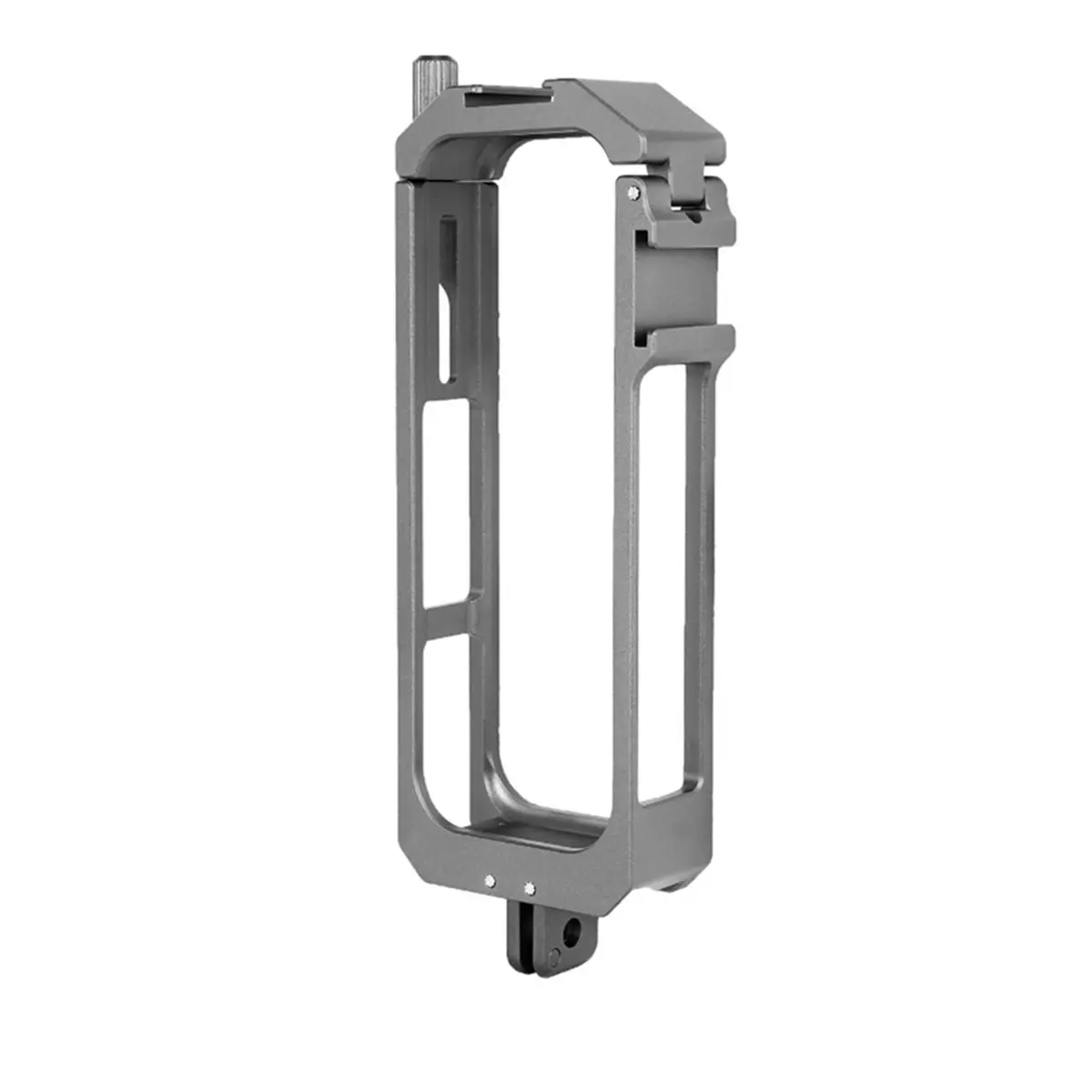 AT33 Frame Cage for Insta360 X5 Protective Frame Housing Case with Cold Shoe Mount Aluminum Alloy Expansion Protective Frame