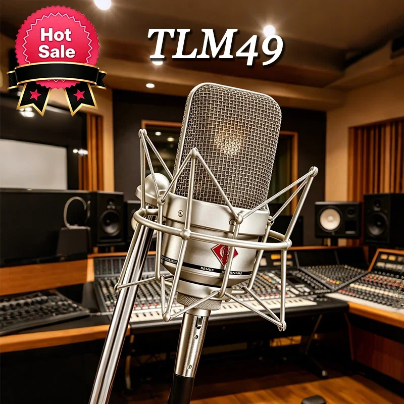 

For NEUMANN TLM49 Set Tube Microphone Tlm 49 Studio Mic Large Diaphragm Condenser Cardioid Pattern For Vocalists Instruments