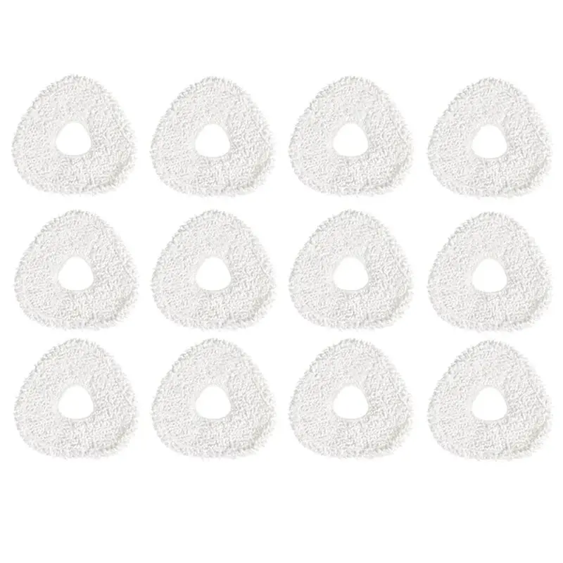 【FERRAMENTA DOMÉSTICA】Para Aspirador Robô Narwal J1 J2 T10: Almofadas de Limpeza de Reposição, Peças de Limpeza, 12 Peças de Panos de Limpeza, Acessórios para Robô Varredor