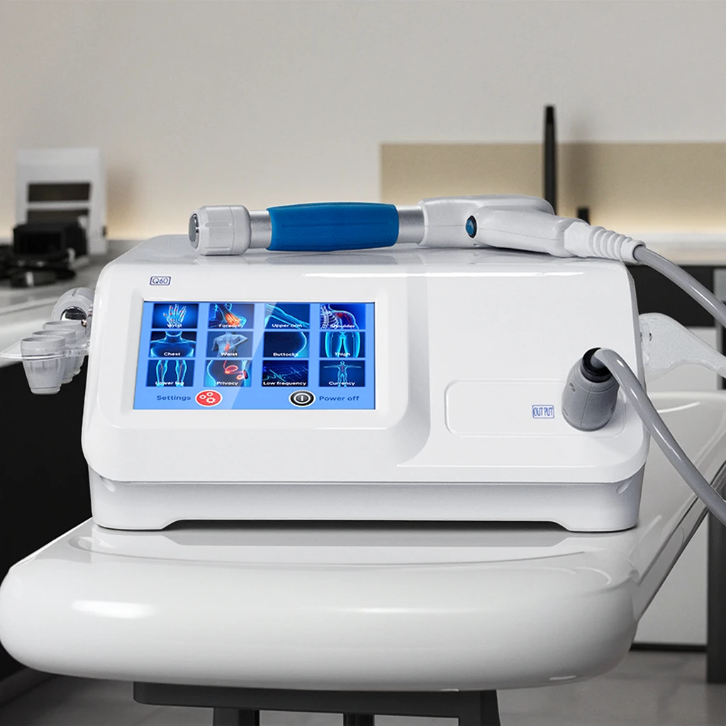 

Q60 ESWT Аппарат для ударно-волновой терапии Пневматическое ударно-волновое устройство для облегчения боли Лечение ЭД Спортивные травмы