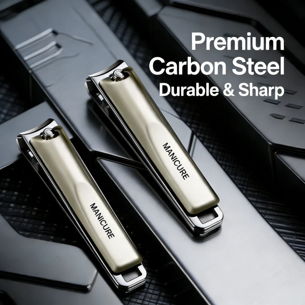 

Кусачки для ногтей из нержавеющей стали: острые и точные, для толстых ногтей на руках и ногах, стильный современный дизайн