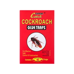 6 pieces of powerful cockroach sticker sticker cockroach board large cockroach glue household cockroach control