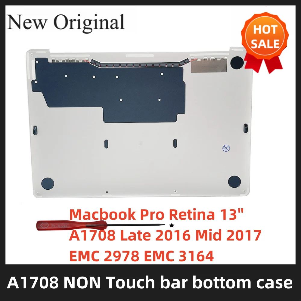 A1708 613-05541-01 099-05618-06 613-03578-10 Bottom case for MacBook A1708 EMC 2978 EMC 3164 2016 2017 Case Bottom Case cover
