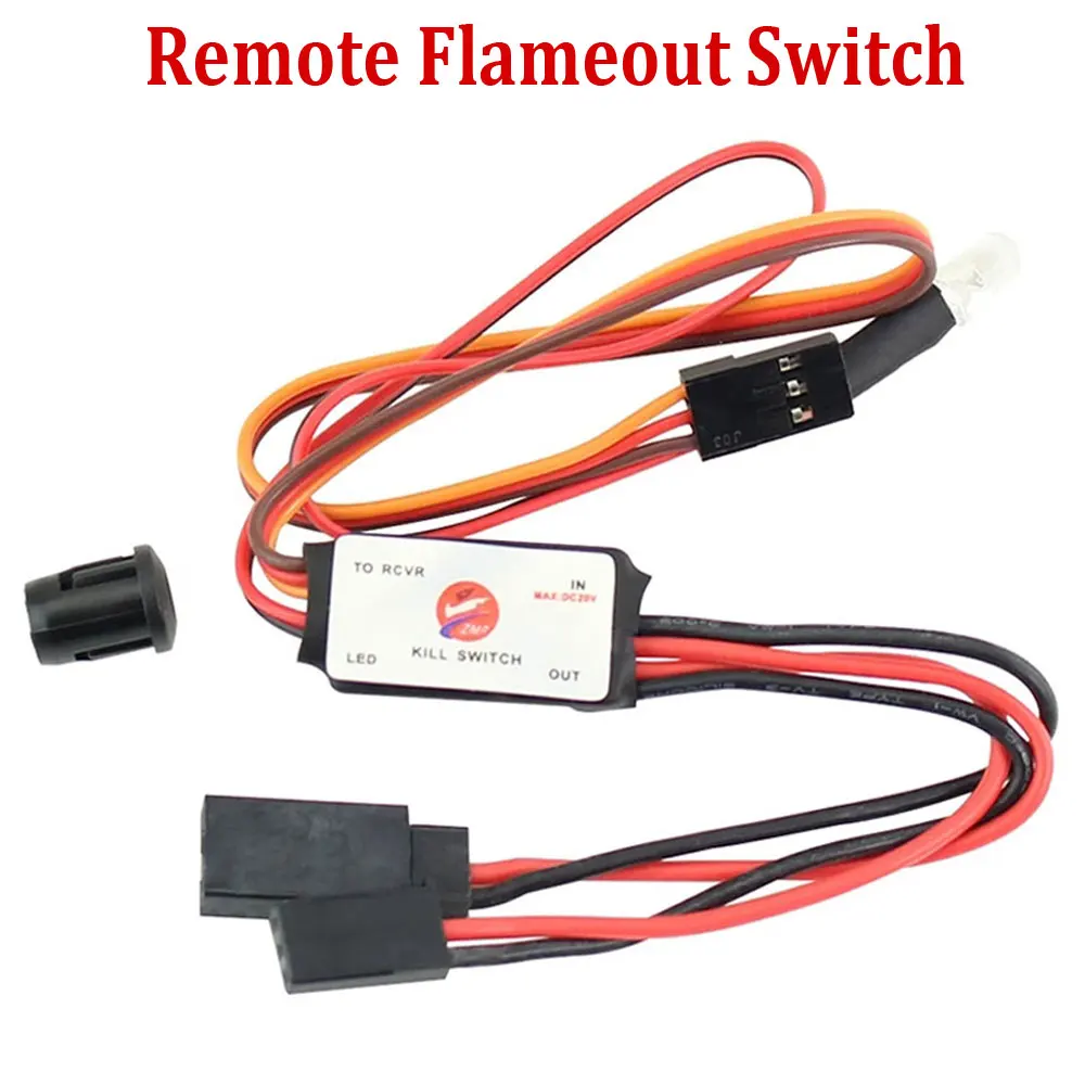 CDI Remote Flameout Switch RC Engine Flameout Kill Switch For DLE Gasoline Engine