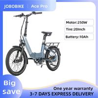 JOBOBIKE Ace Pro Electric Bike 250W 36V10AH Battery Electric Bicycle Urban Commuting 20Inch Foldable E-Bike