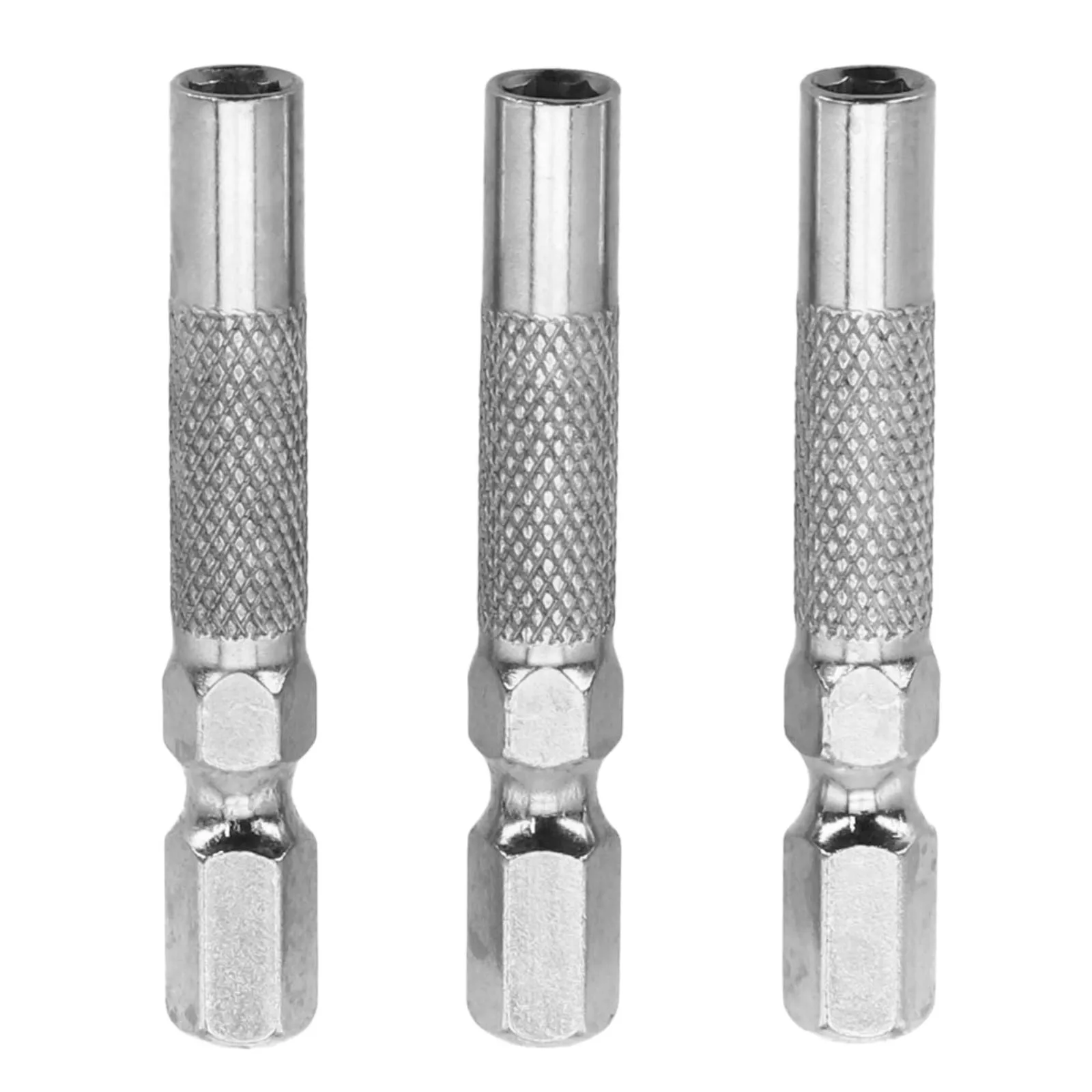 Adaptador Destornillador de pulgadas Adaptador de destornillador eléctrico Punta de inserción hexagonal Adaptador de broca de inserción hexagonal Destornillador de pulgadas