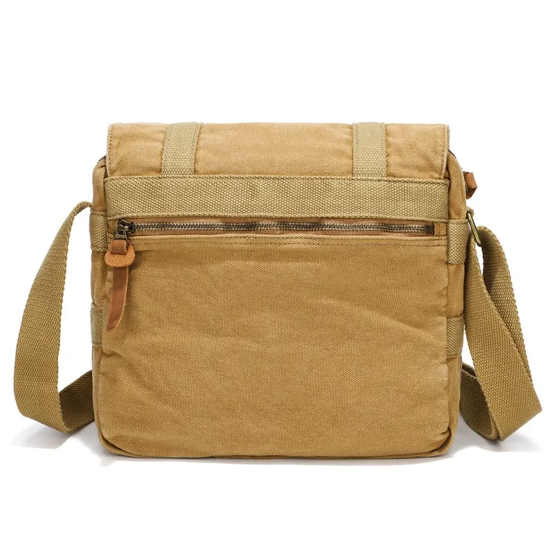 Bolsa para câmera - durável, leve, portátil, lona retrô, bolsa de ombro único, moderna, casual, elegante, bolsa crossbody