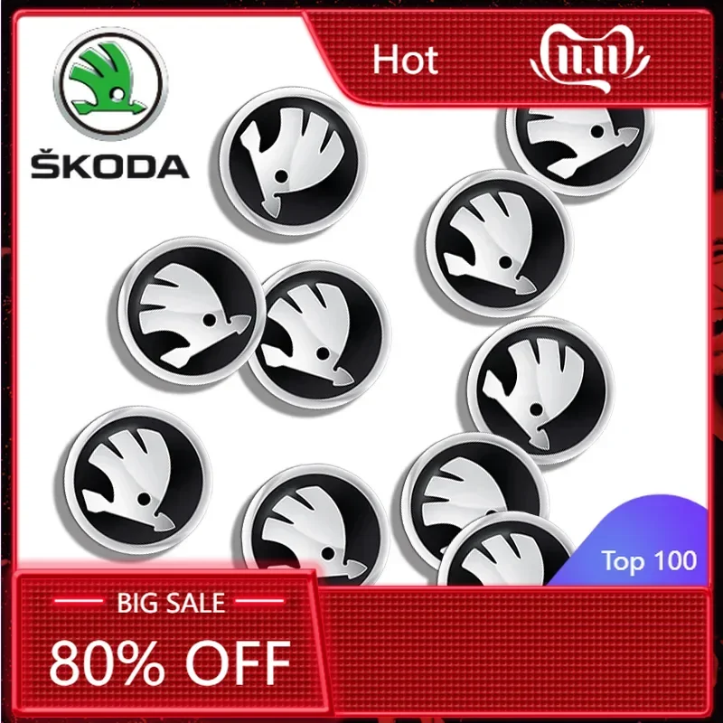 

Наклейки на автомобильные ключи 2025: Новые эмблемы и логотипы 11 мм, 14 мм для Skoda Fabia, Kamiq, Rapid, Kodiaq, Octavia A5, A7