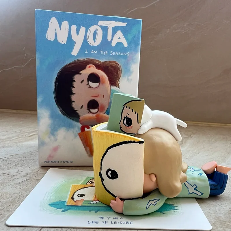

POP MART Nyota I AM THE SEASONS Series Trendy Blind Random Box Toys Mystery Box Guess Bag Figure Surprise