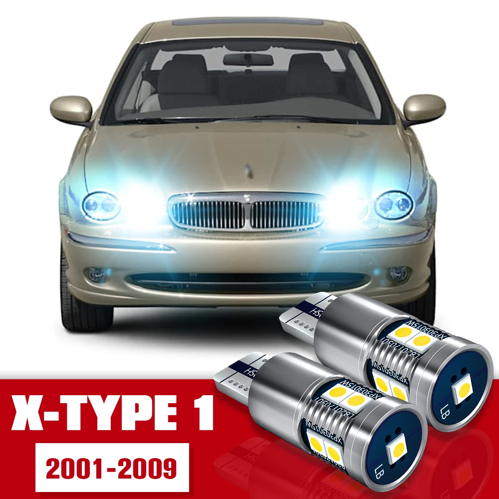 

2pcs Parking Light Accessories LED Bulb Clearance Lamp For Jaguar X-TYPE X TYPE 1 2001 2002 2003 2004 2005 2006 2007 2008 2009