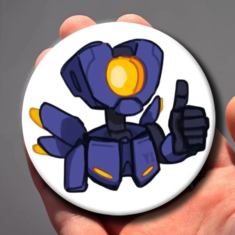 Cartoon Anime Coin Badges Cute Game ULTRAKILL Enamel Brooch on Clothing Backpack Jewelry Pins Accessories Fans Collectible Gift