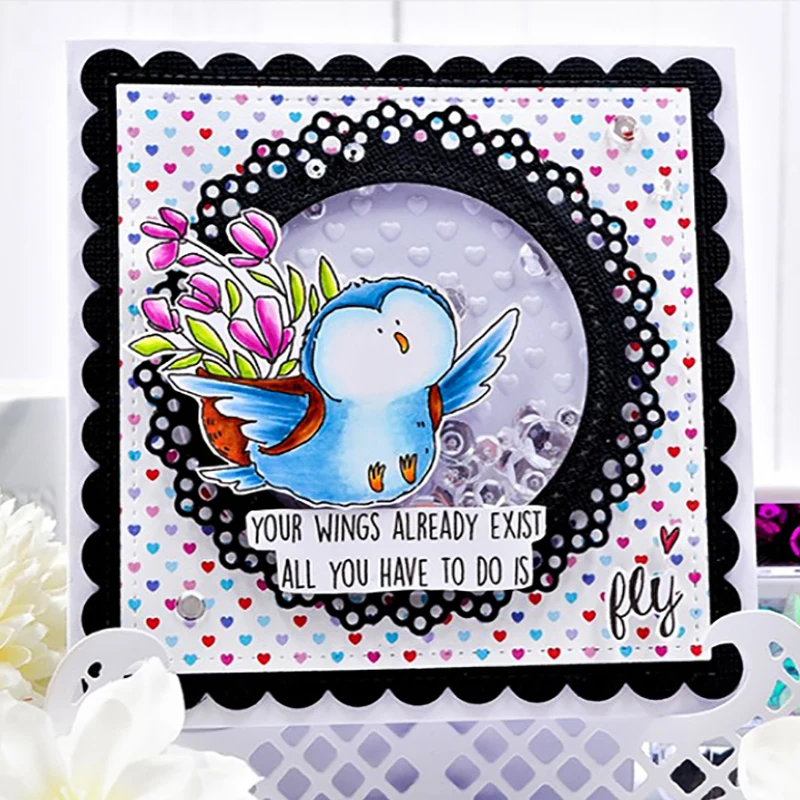 Cartoon Busy Bee Mouse Bird przezroczysty stempel przezroczysty silikonowy stempel pieczęć dla Diy Scrapbooking Album fotograficzny dekoracyjny