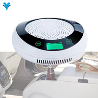 Small Negative Ion Anion Usb Smoke Cleaner Uvc Ionizer Generator Portable Mini Hepa Filter Freshener Vehicle Car Air Purifier