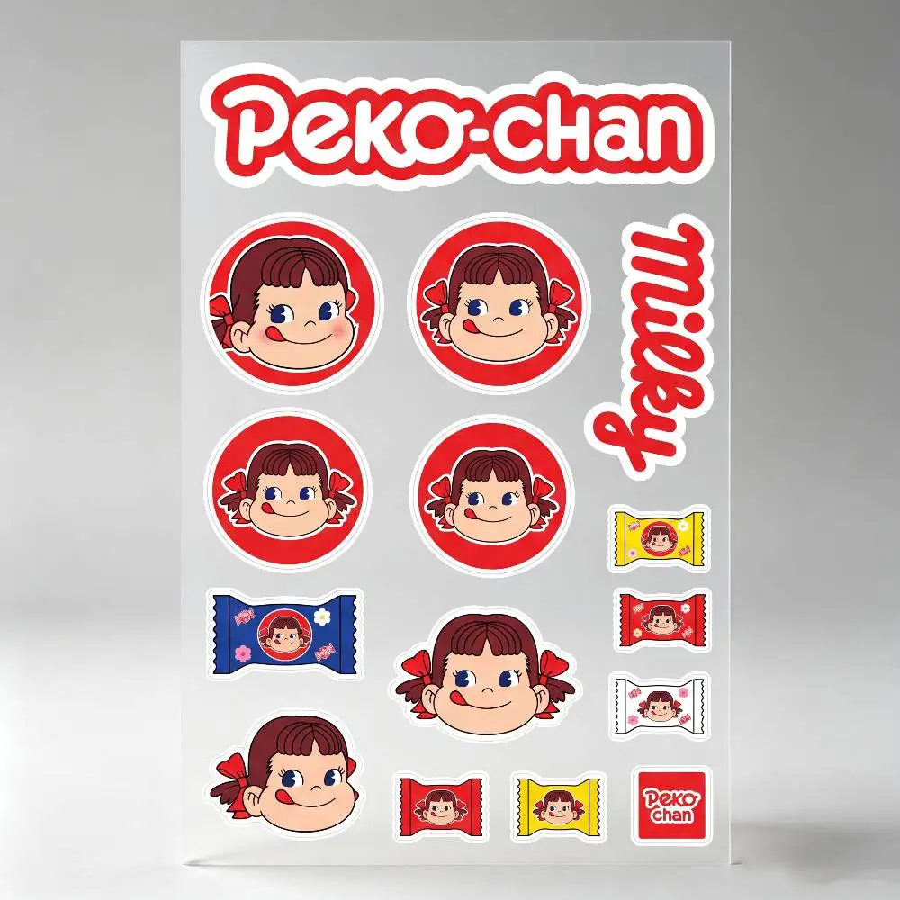 Poster P-ek-o-ch-an Motorcycle Reflective Stickers Waterproof Decals For Helmet Scooter Fuel Tank Toolbox Racing