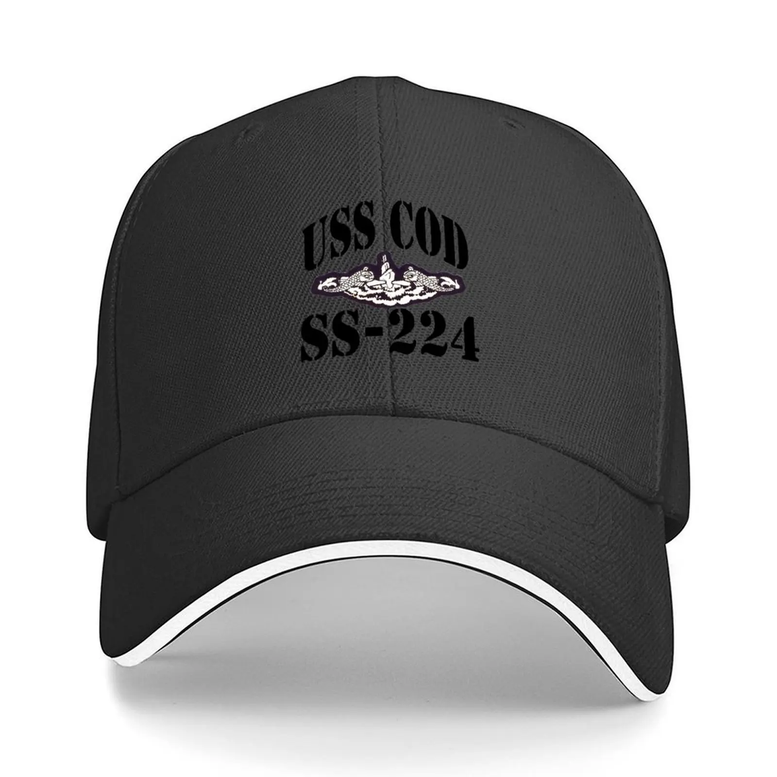 

USS COD (SS-224) SHIP"S STORE Baseball Cap Trucker Hat winter hats for men Hat men dad hat Female Men's