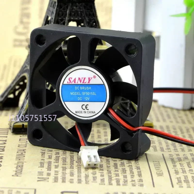 SANLY 5015 SF5015SL 12V 0.06A Humidifier Dedicated Fan for SANLY 5015 SF5015SL 50x50x15mm Radiator