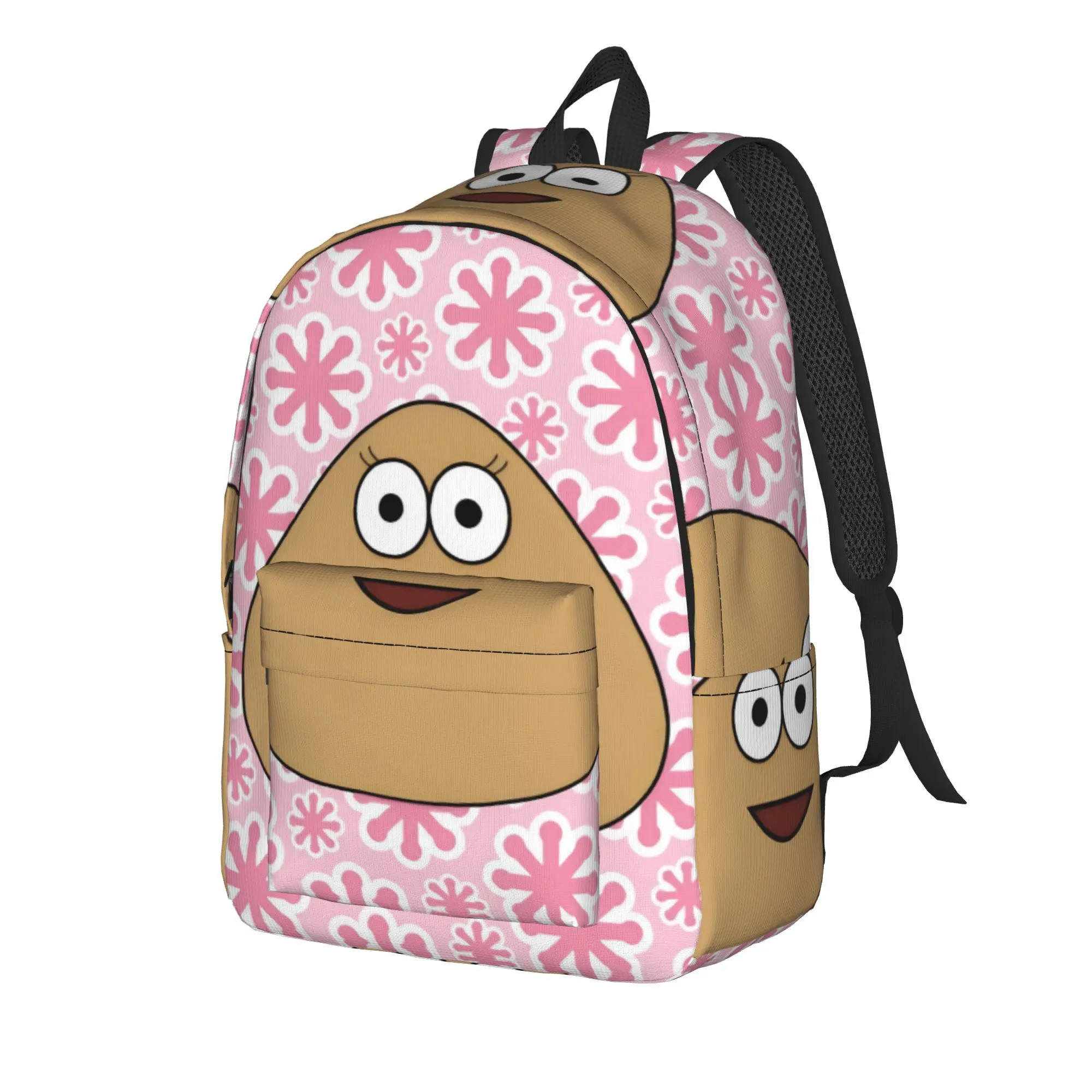 My Pet Alien Pou Backpack for Men Women Cool Student Business Daypack  Laptop Computer Shoulder Bag Outdoor