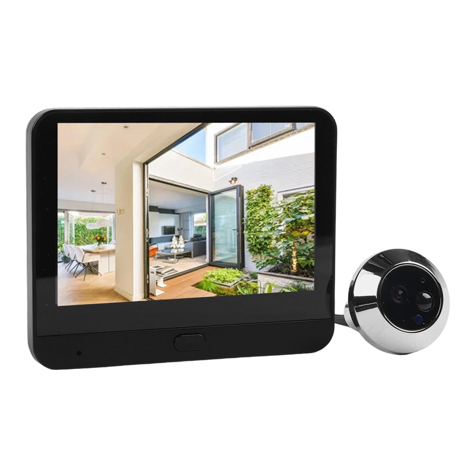 2.4G Wireless For Video Doorbell Peephole Camera 1080P 4.3 Inch Display For Night For Vision For Tuya For Smart Home Security
