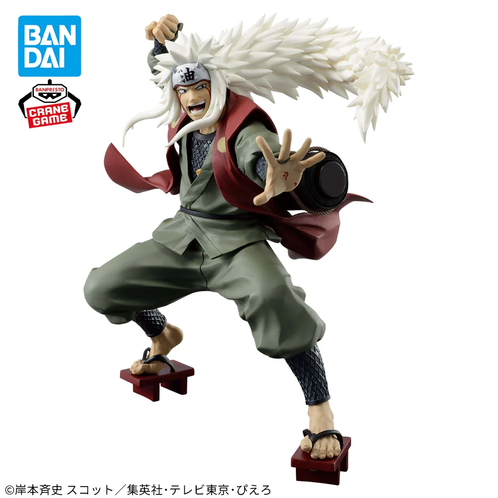 In Stock Original BANPRESTO FIGURE COLOSSEUM Naruto: Shippuden Jiraiya Figure Anime Model Genuine Boxed Toy