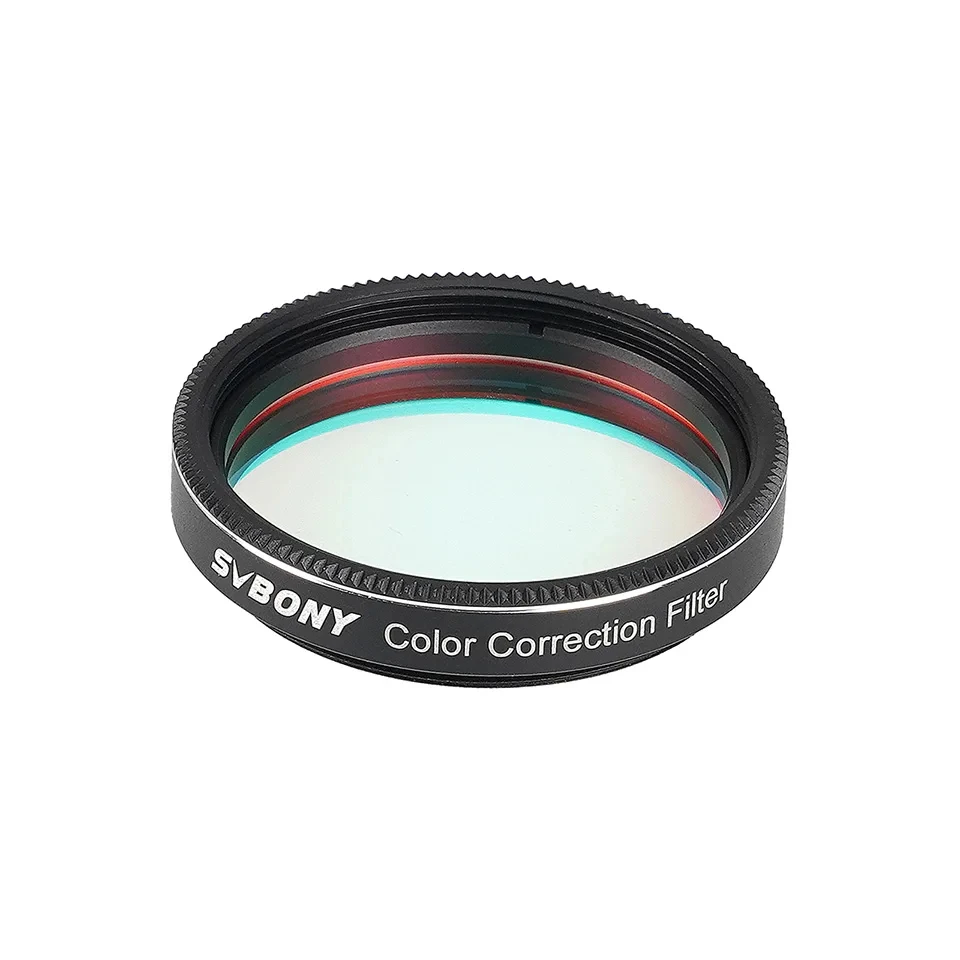 Svbony SV231 1,25"/2" Teleskopfilter, Farbkorrekturfilter, Doppelgewinde-Außendurchmesser > 4 reduzieren schädliche blaue Wellenlängen für Planeten 6