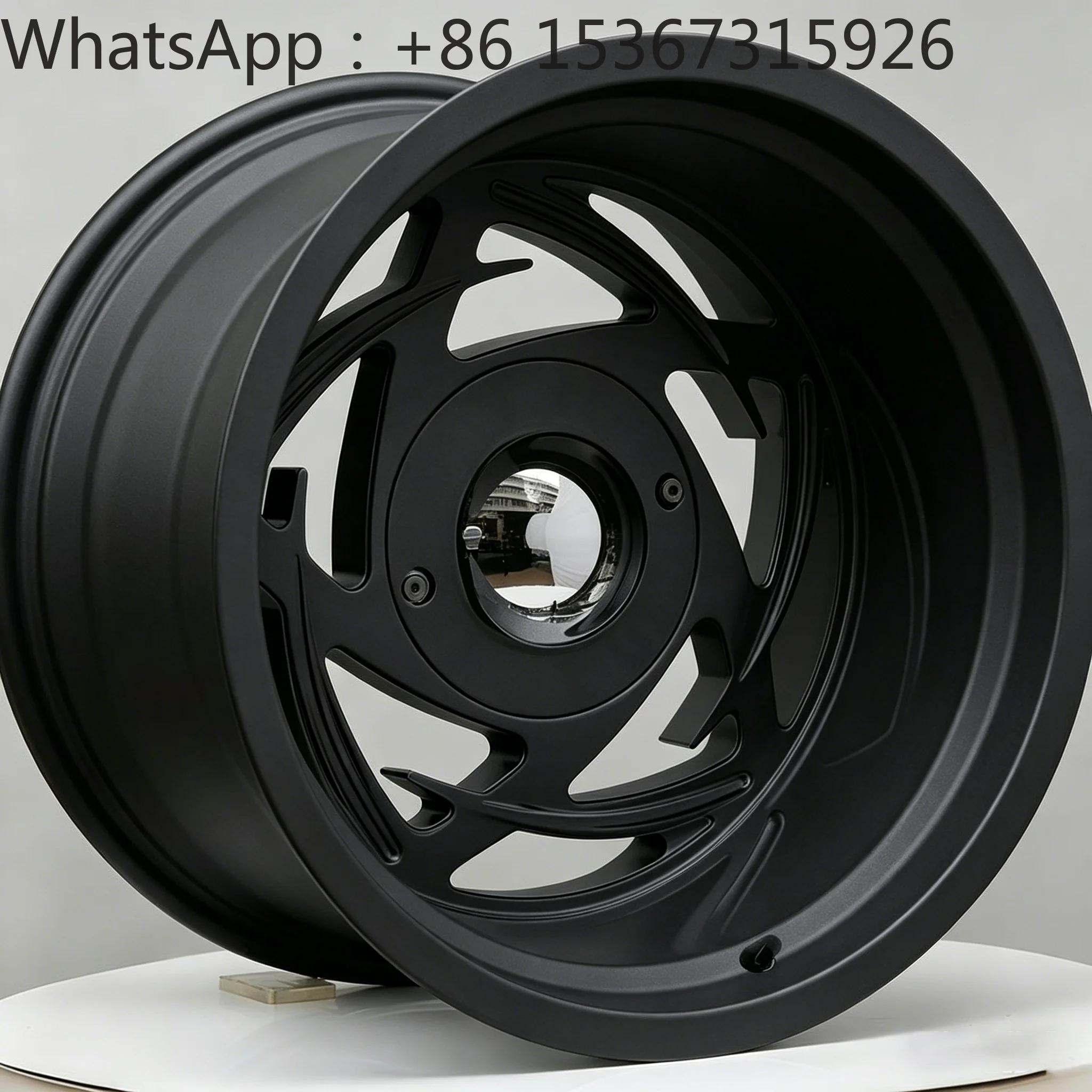 Fully Chrome Plated Deep Dish Custom Forged Aluminum Alloy Wheel Rims Universal Classic Modified Auto Wheels