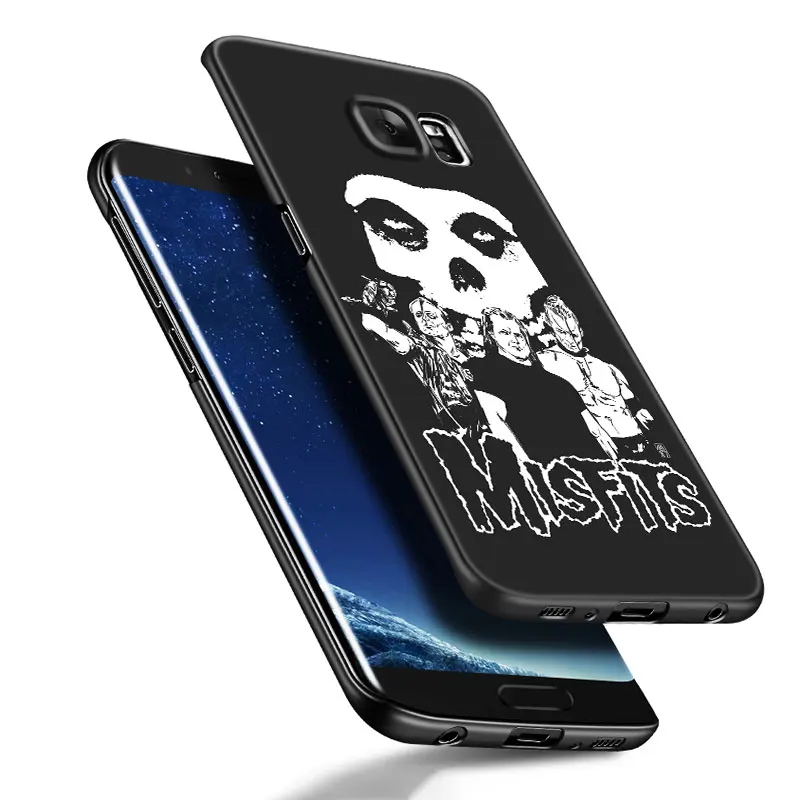 The Misfits Glenn Danzig Black Silicone Phone Case For Samsung Galaxy S23 S21 S20 FE S24 S22 Ultra S10E S10 S9 S8 Plus