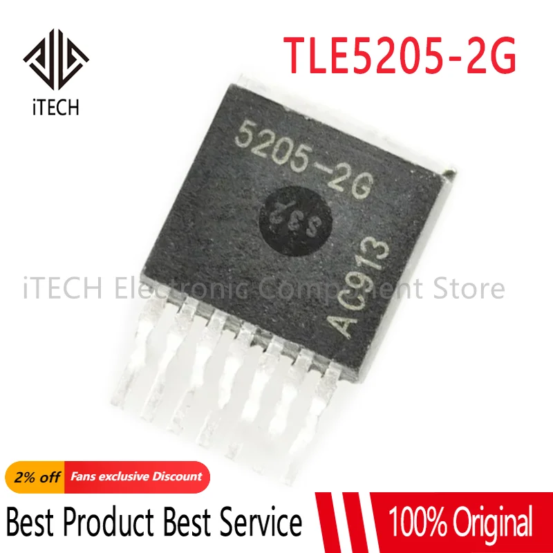 1PCS TLE5205-2G  TLE5205  5205-2G TO-263  100% NEW