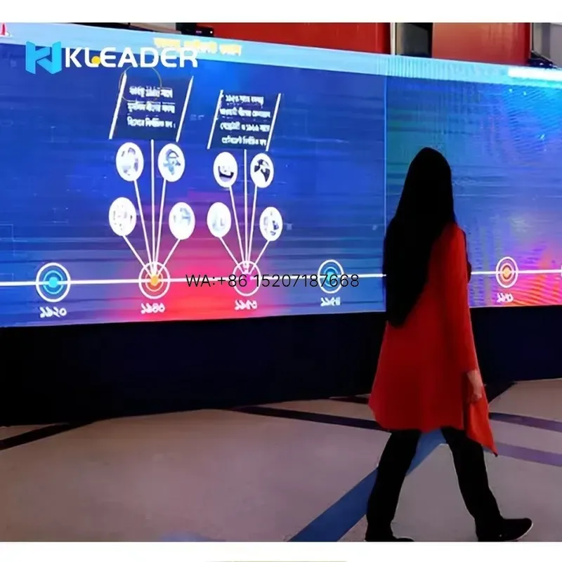 Wmwmnu Interactive Wall for Events Timeline Digital Projector Display History Projection Led Interact Show for Museum Exhibit