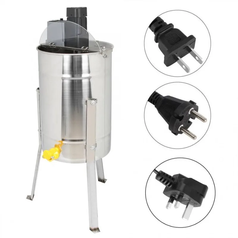 Beekeeping Tools Stainless Steel Six-Frame Electric Honey Centrifuge  Pressing Throwing