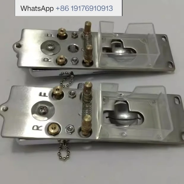 Glasses lens slotting machine wire drawing machine T-type stainless steel panel universal type