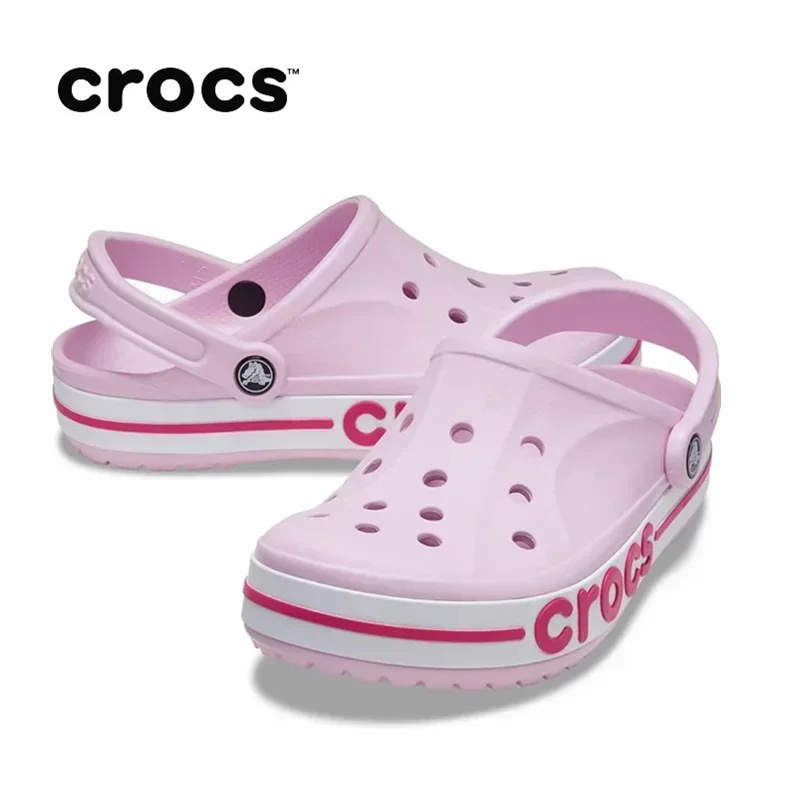 Мужские тапочки Crocs Classic Series, летние пляжные непромокаемые мягкие пляжные сандалии из ЭВА, уличная женская и мужская нескользящая обувь Crocs