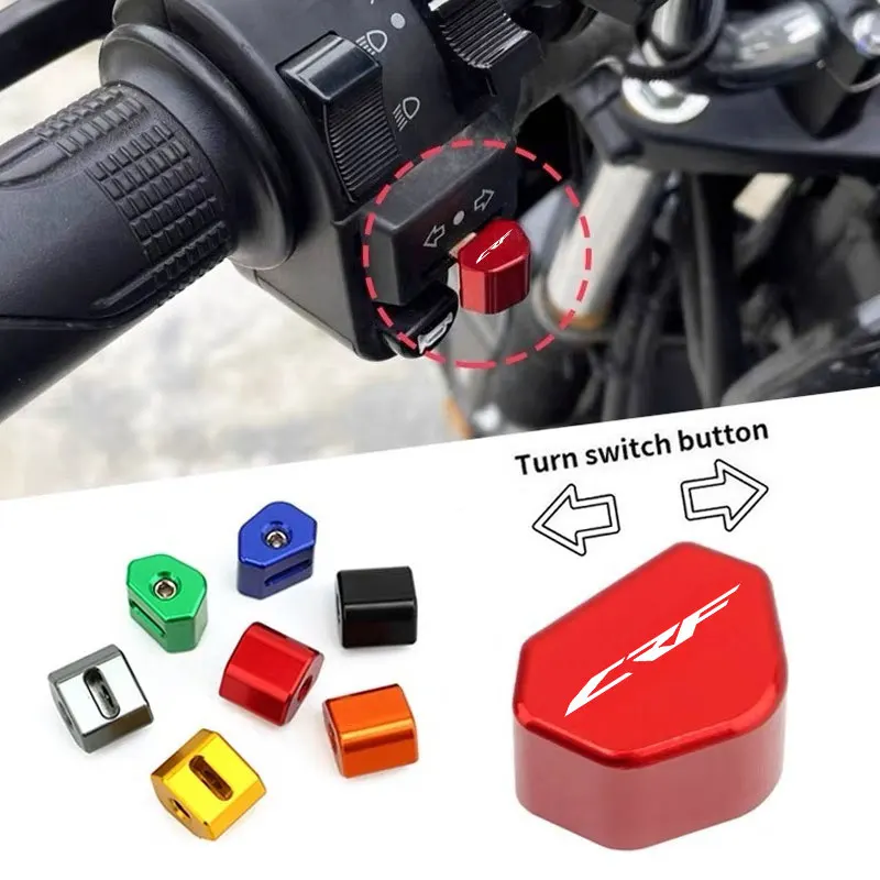 

For Honda CRF150R CRF300L CRF 300L 450 250R 250L 450R/X CRF250M RALLY CRF Motorcycle Switch Button Turn Signal Switch Key Cap