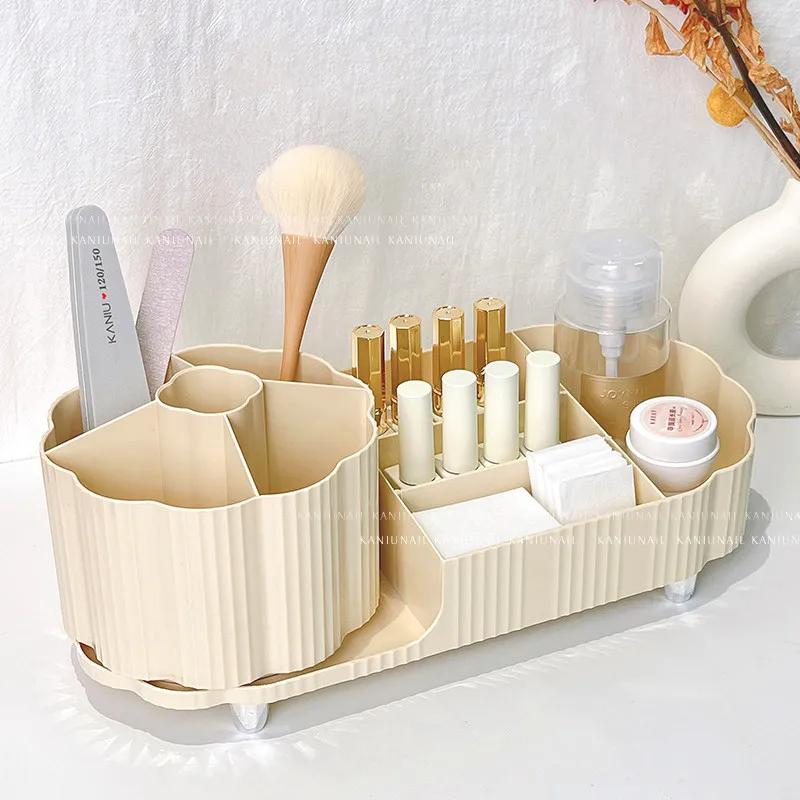 เล็บพลาสติกคอนเทนเนอร์เจล Polish Remover ทําความสะอาดผ้าฝ้าย Swab กล่องเก็บเล็บเครื่องมือกล่องเก็บ