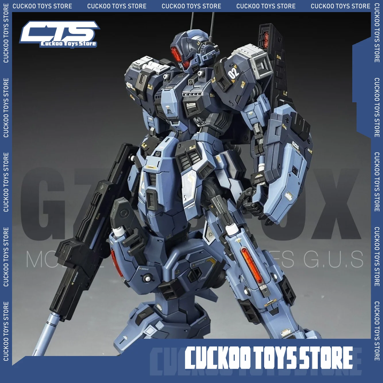 

В наличии Zzza Mode Gzss-Ox-Gusi-Gus 1/100, комплект экшн-фигурок, фигурки робота, пластиковая модель, детские игрушки для хобби