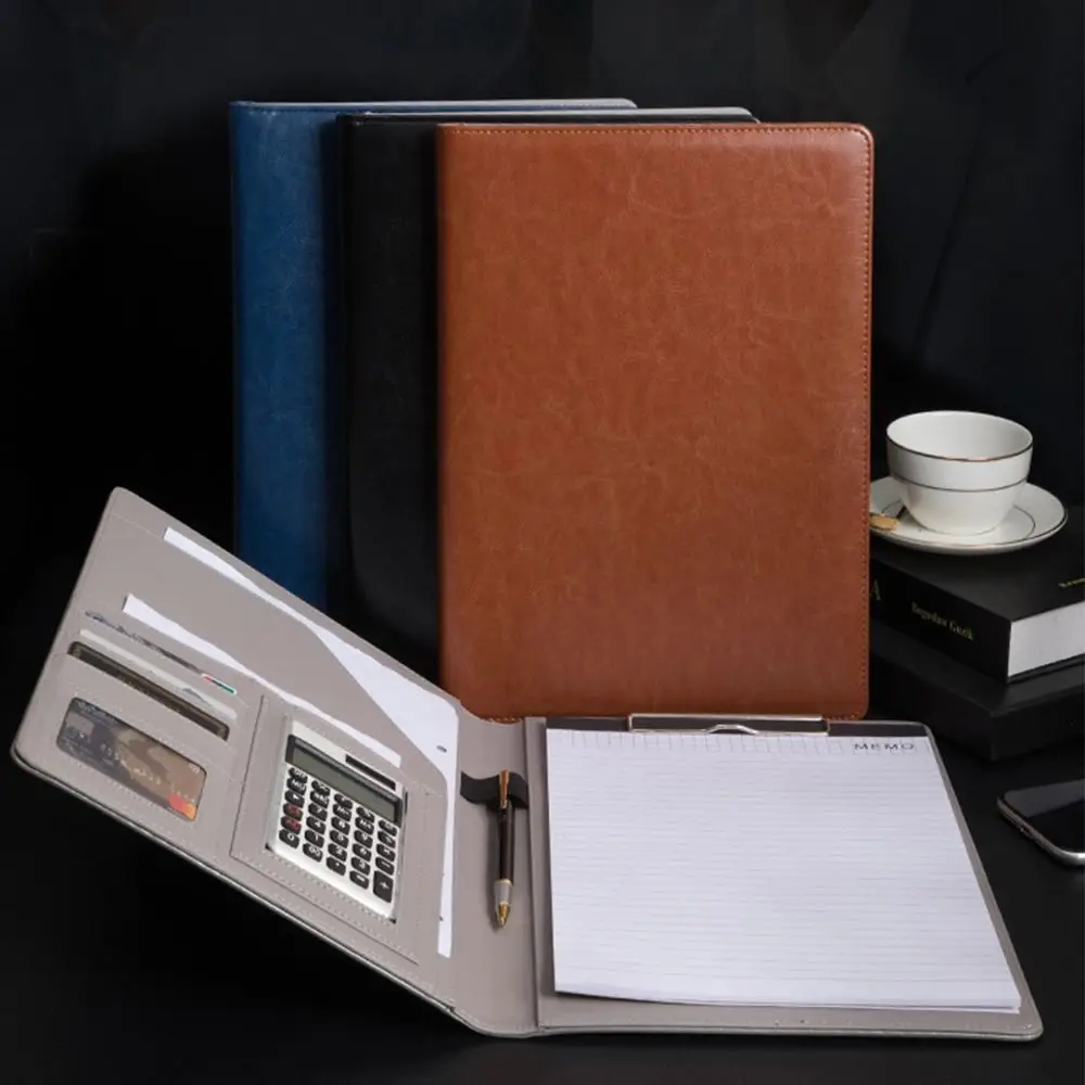 1Pc Portable A4 Business Writing Clipboard Manager Signature Board Durable Document File Holder Office Meeting Writing Pad