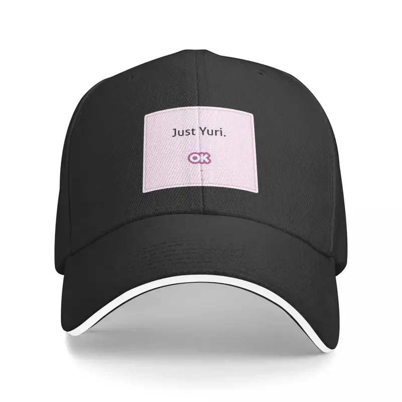 Y2K Just Yuri Ok DDLC Doki Literature Club Hiking Baseball For Mens Sport Coquette Beach Sun Hat Casual Hip Hop Trucker Cap