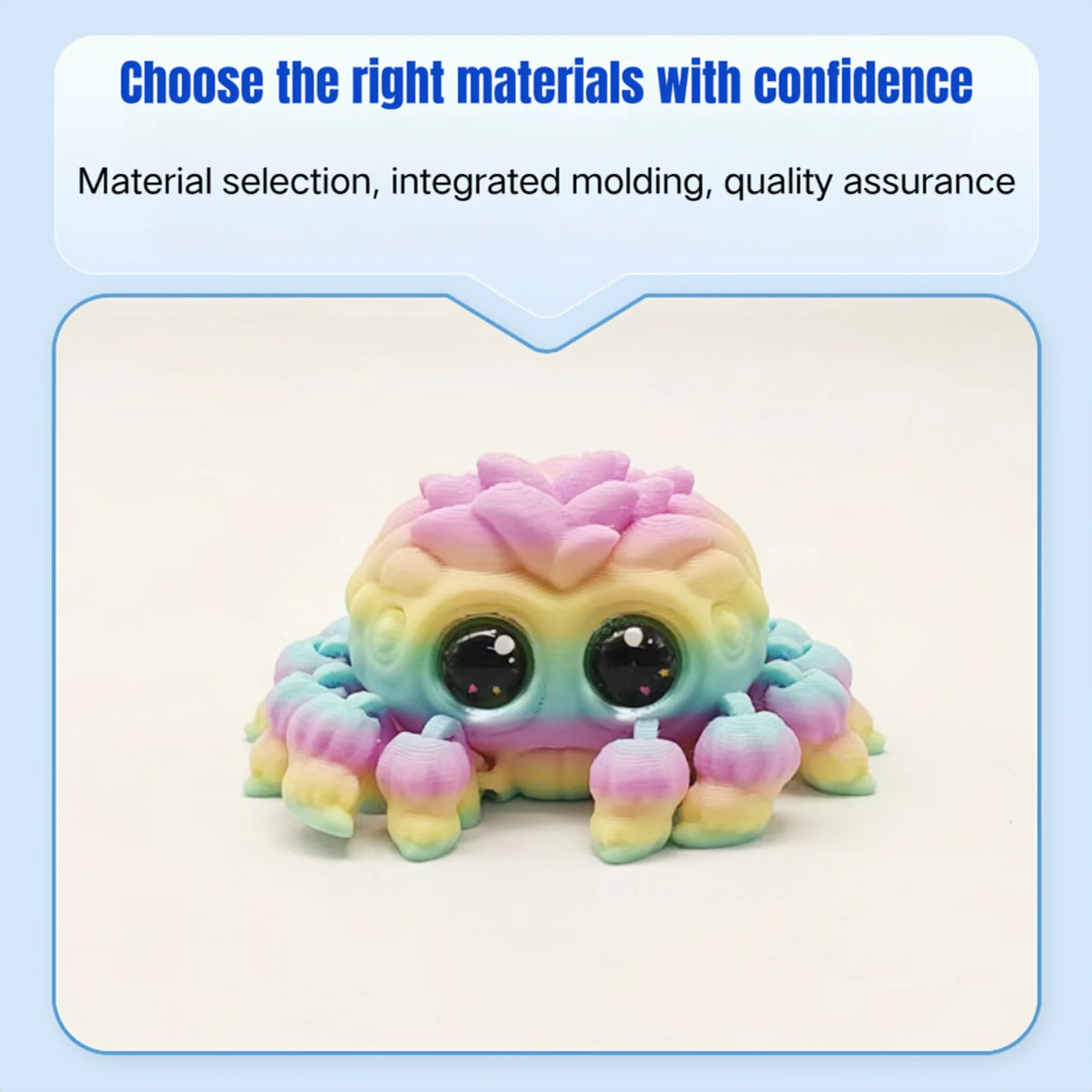 3D Printing Cute Spider Decorations, Biomimetic Animals, Movable Joints, Home Decorations, Desktop Decorations, Gifts