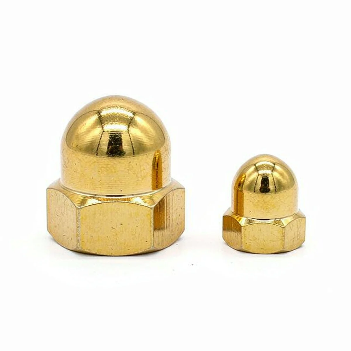 Aluminum Alloy Acorn Nuts M2 M2.5 M3 M4 M5 M6 M8 Coarse Thread Colourful Hex Cap Nuts RC Car Motor Parts 8 Colors