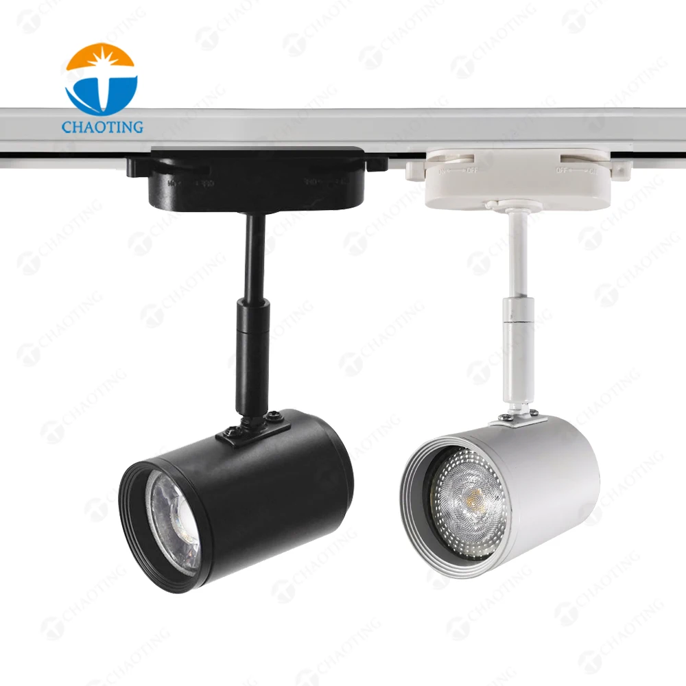 

Hot Sale Mini Ceiling Spotlight GU10 MR16 Holder 2 3 4 Wire Track Light Fixture Housing Indoor Round 5W 7W 9W COB LED Spot Light